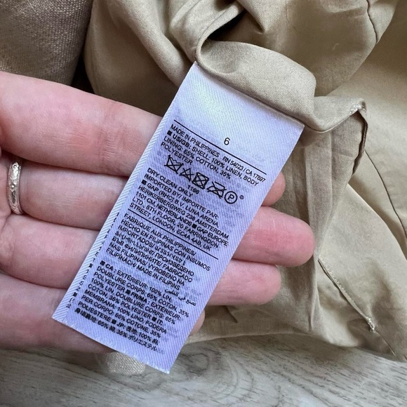 Banana Republic Beige Linen Vest - Picture 5 of 8